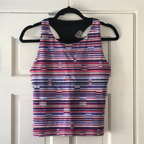 Danskin Multicolor Striped Tank Top - Picture 1 of 8
